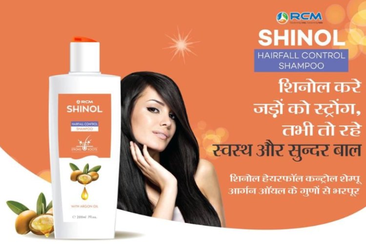 RCM shinol anti hair fall shampoo  Benefit